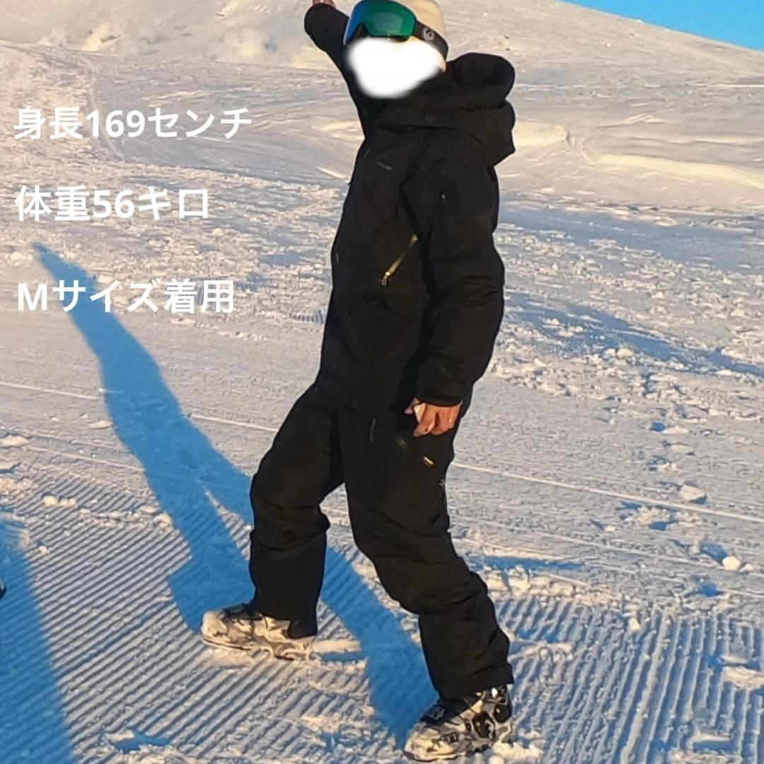 パタゴニア パウスレイヤージャケット&ビブパンツ【M】ブラック