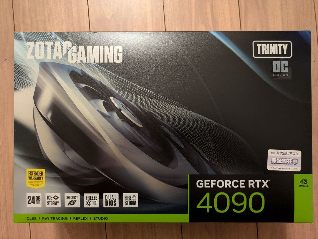 グラフィックボード・グラボ・ビデオカード GEFORCE RTX4090 24G OC