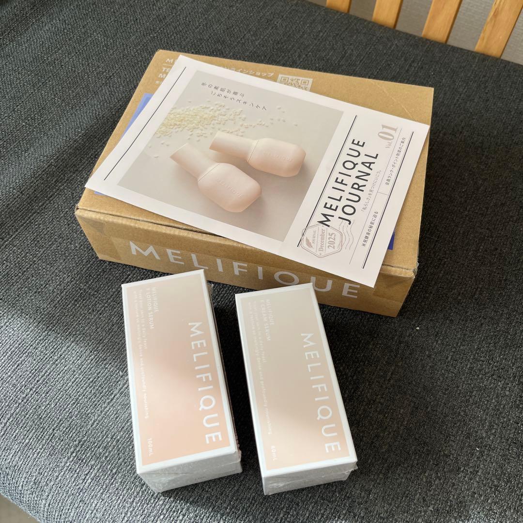 MELIFIQUE ローションセラム&クリームセラム