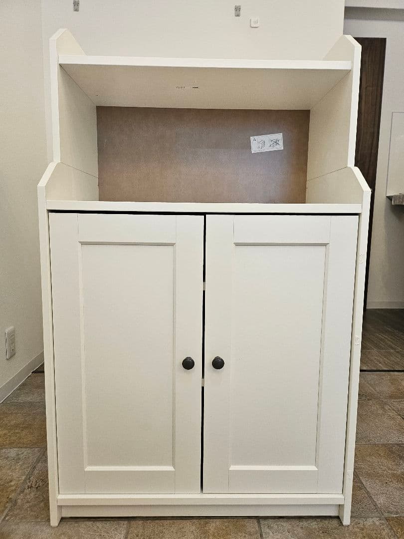 IKEA HAUGA ハウガ キャビネット 本棚 食器棚 ホワイト