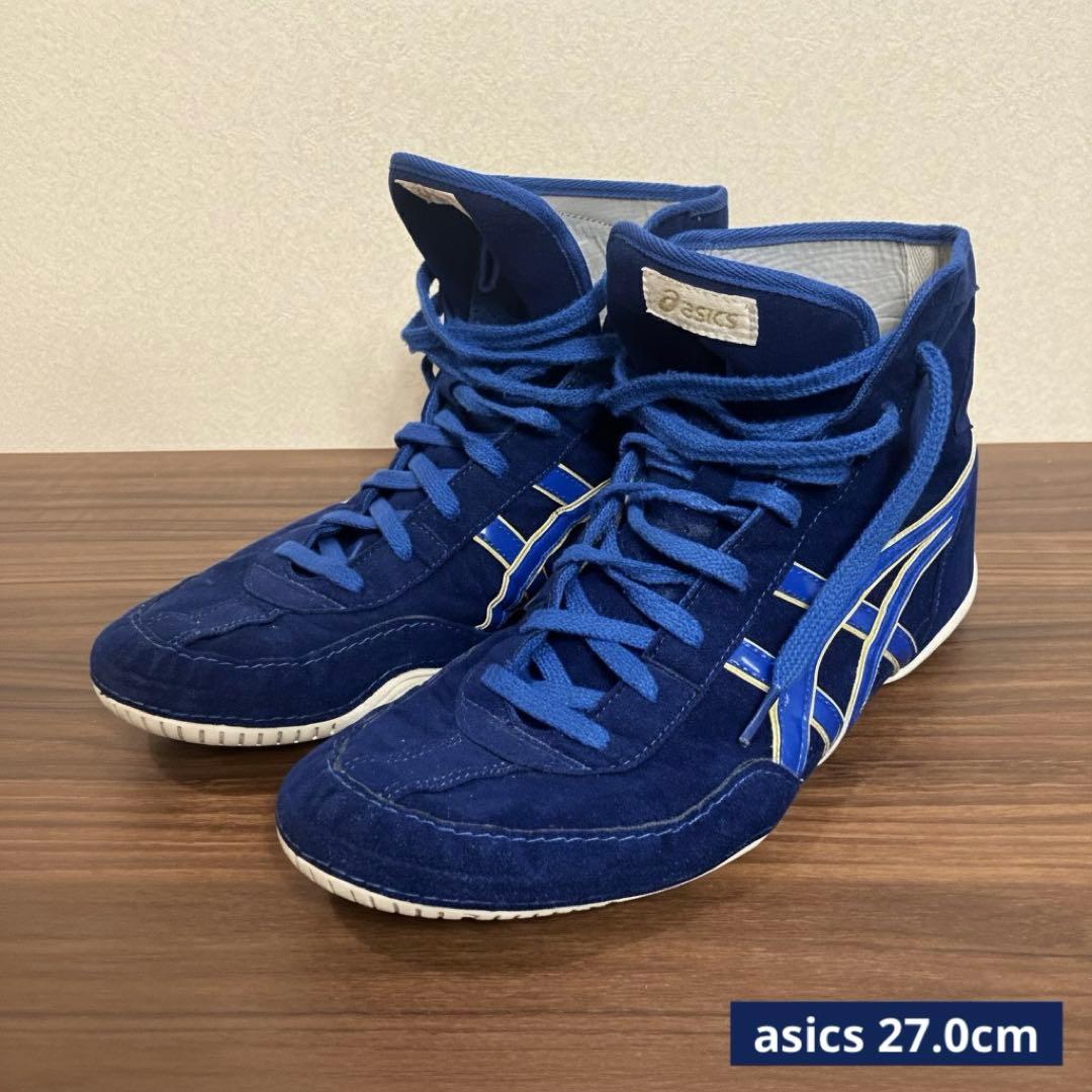 アシックス ボクシング/レスリングシューズ 27.0cm ブルー