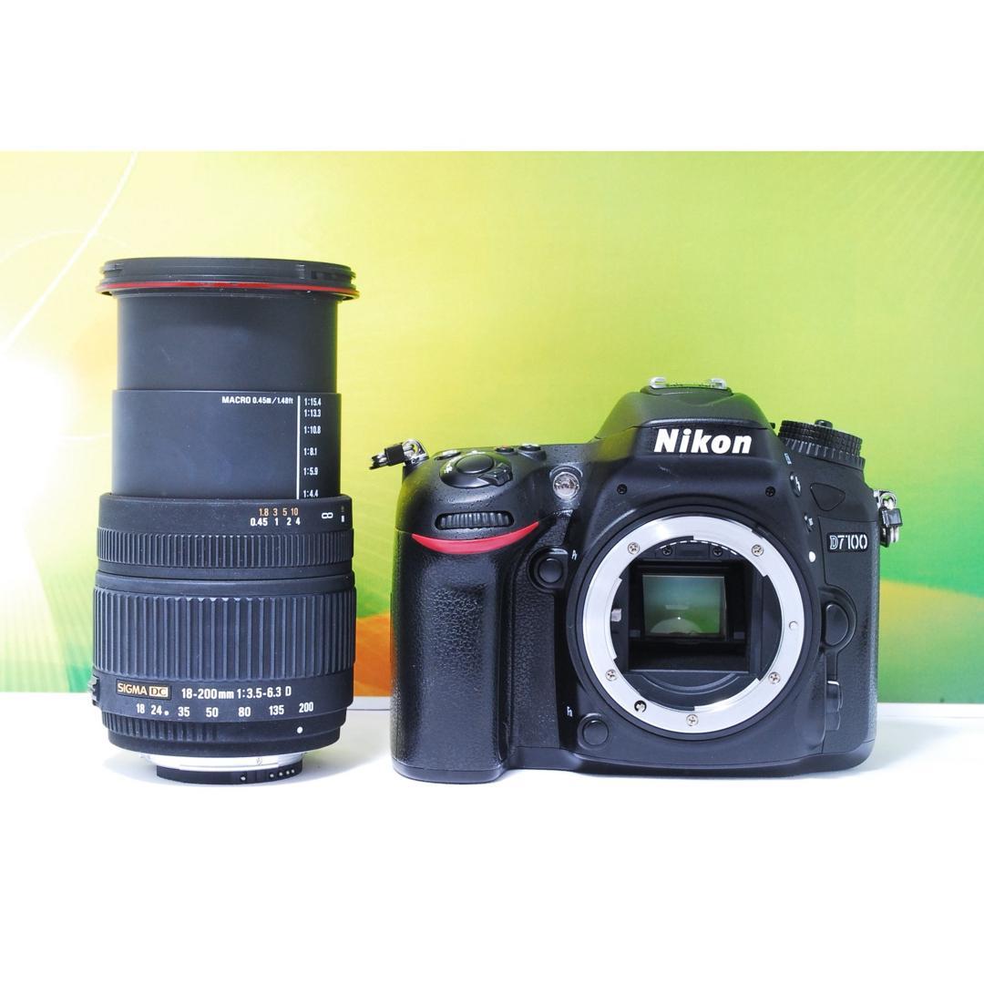 1本完結セット✨Nikon D7100 ＋SIGMA 18-200mm 高性能機