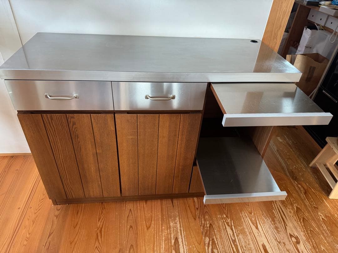 unico　ウニコ　ストラーダ　キッチンカウンターL 中古品