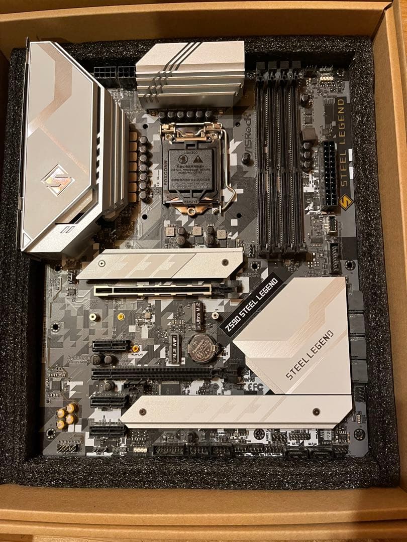 ASRock z590 Steellegend マザーボード ddr4