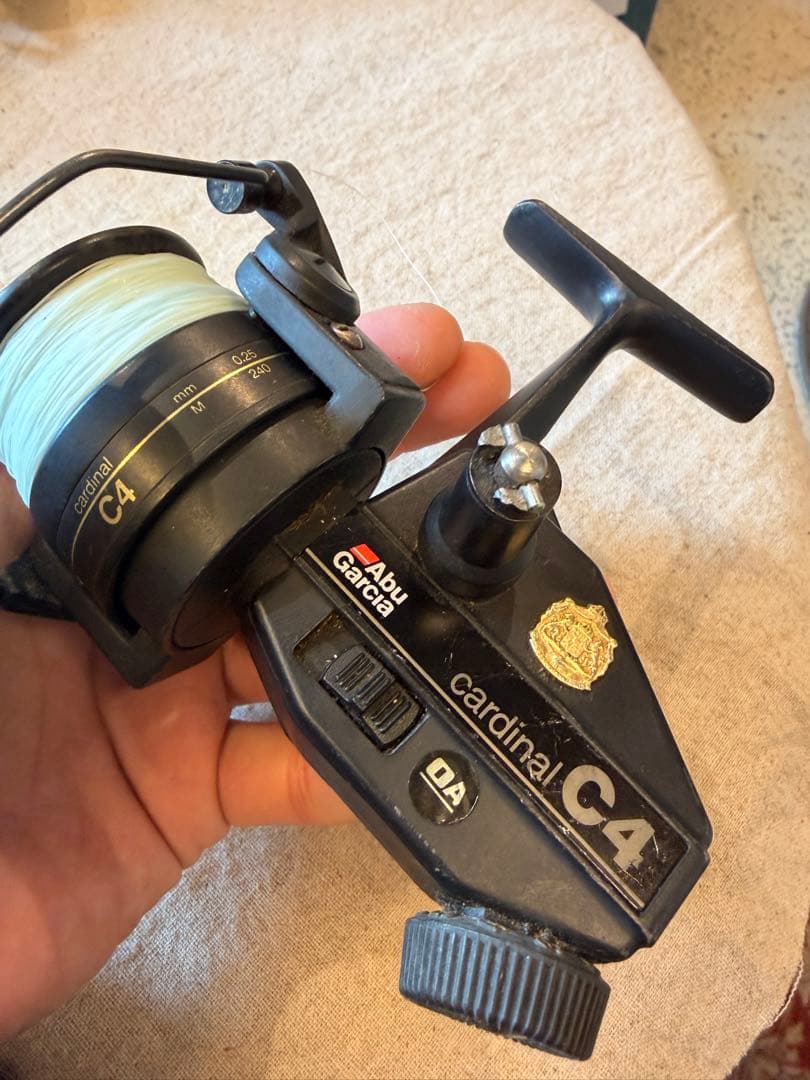 Abu Garcia cardinal C4 スピニングリール　ジャンク