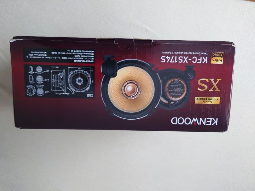 KENWOOD KFC-XS174S 通電品 17cm 最終値下げ価格です