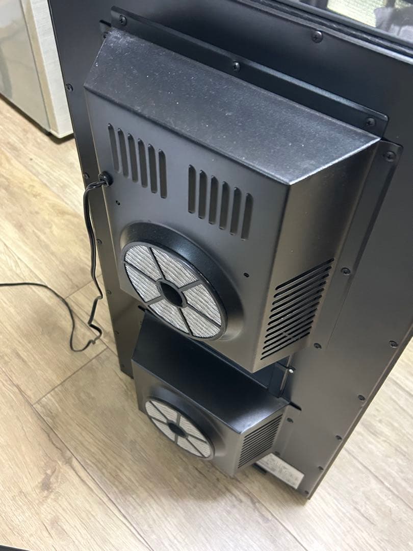 ワインセラー ブラック ガラス扉