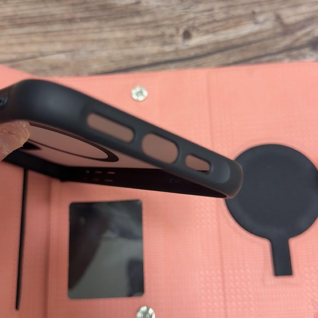 新品未使用iPhone 15 Pro Max 手帳型ケース ピンク古銭カード入れ