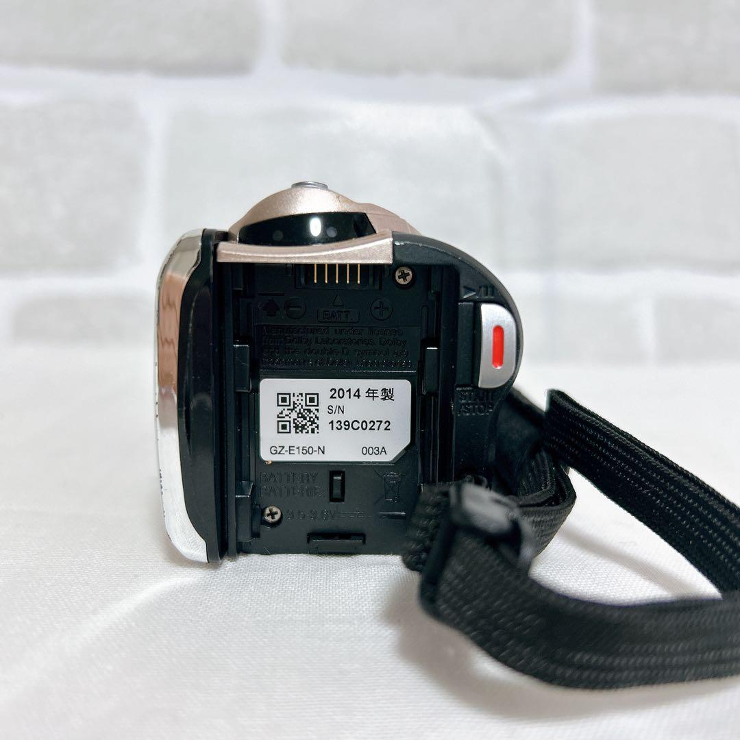 ✨【JVC フルハイビジョンビデオカメラ ピンクゴールド GZ-E150-N】✨