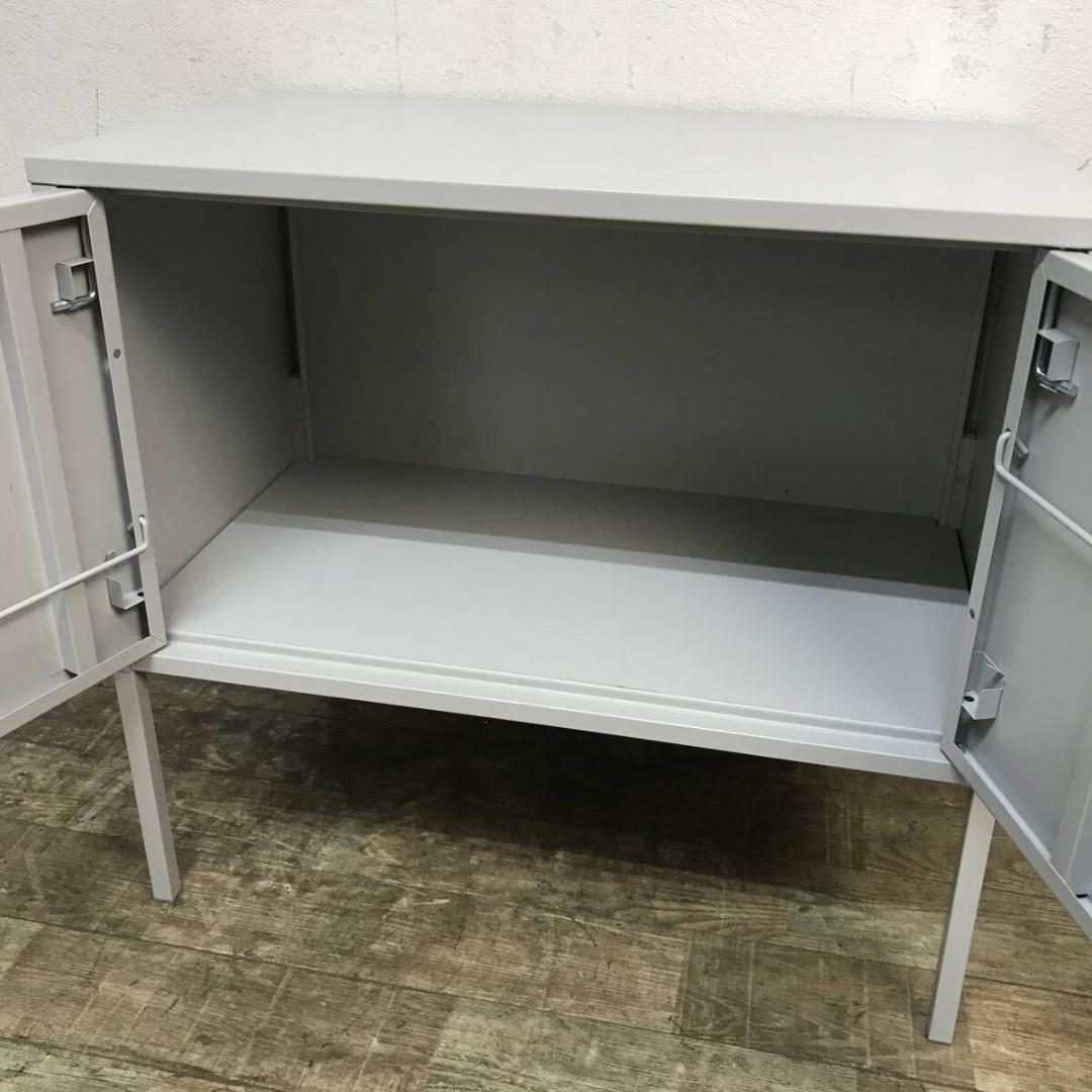 IKEA イケア LIXHULT リックスフルト グレー 2点まとめて スチール