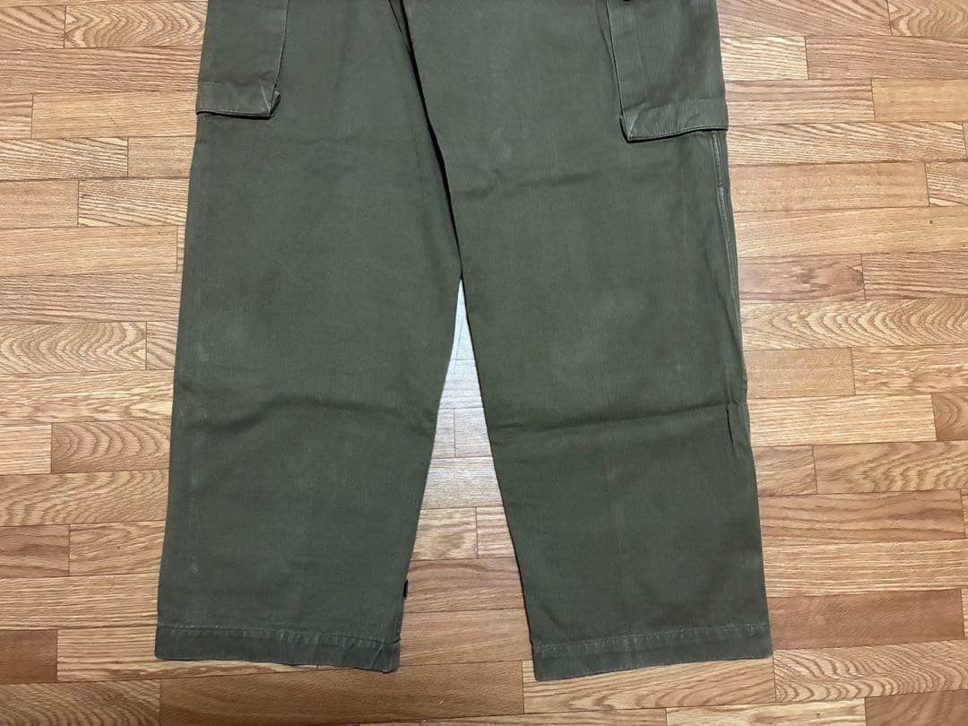 50s M47 Pants 35 French Army カーゴ オリジナル