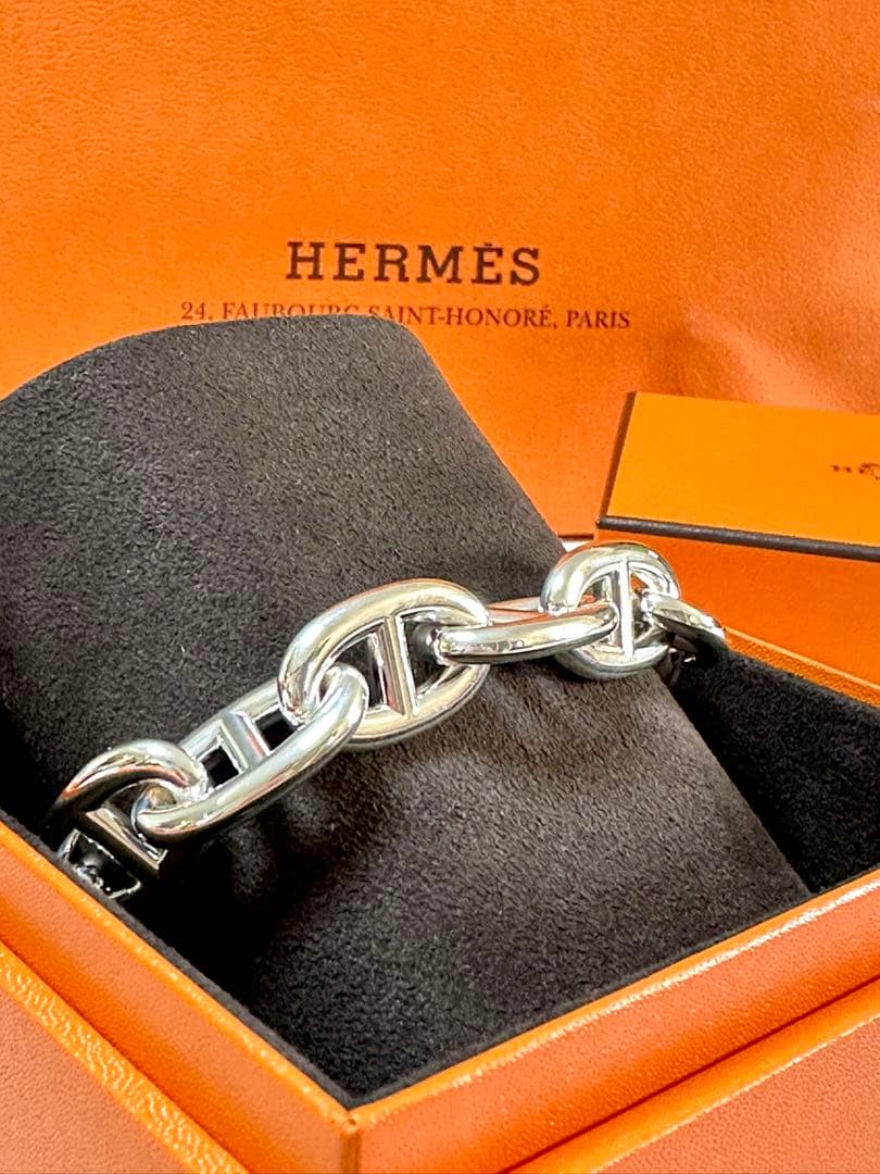 【新品未使用】TGM12エルメス　シェーヌダンクルブレスレット