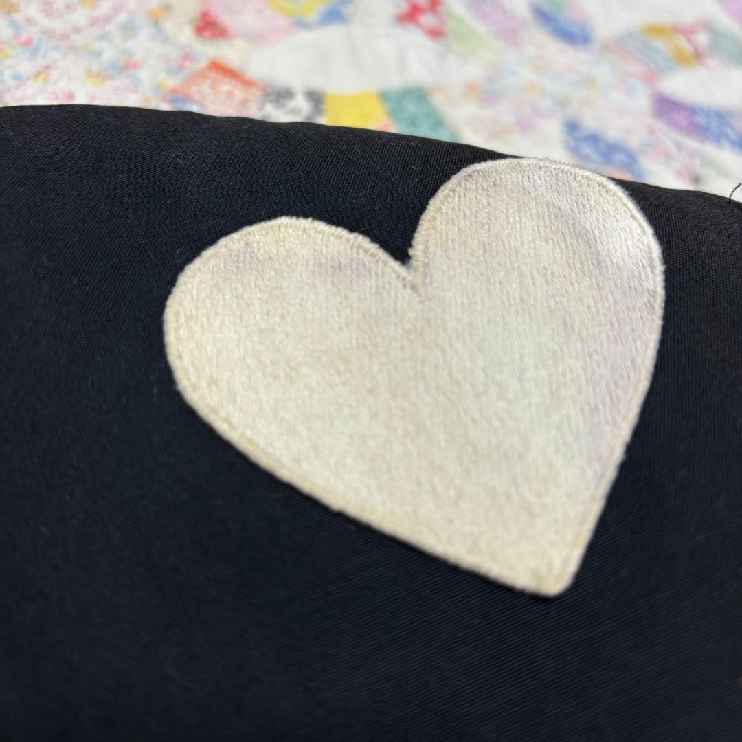 US vintage ハート　パッチ　テーラードジャケット　ポーランド製　古着