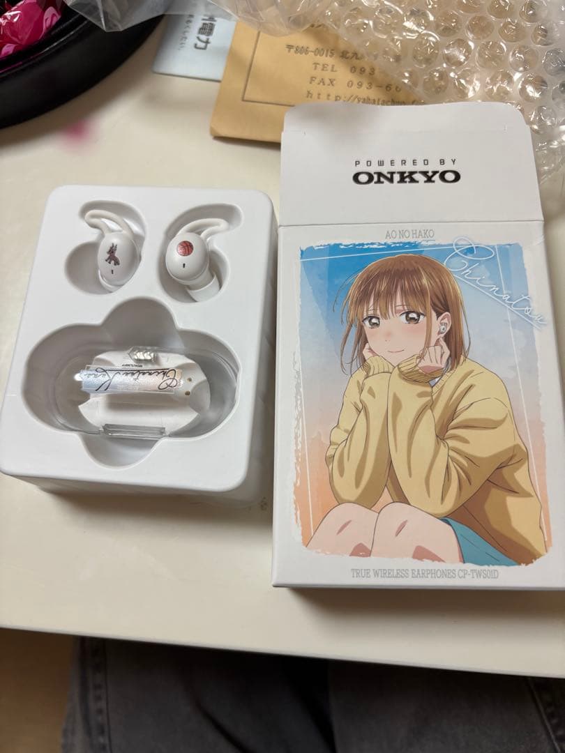 ONKYO ワイヤレスイヤホン アニメデザイン