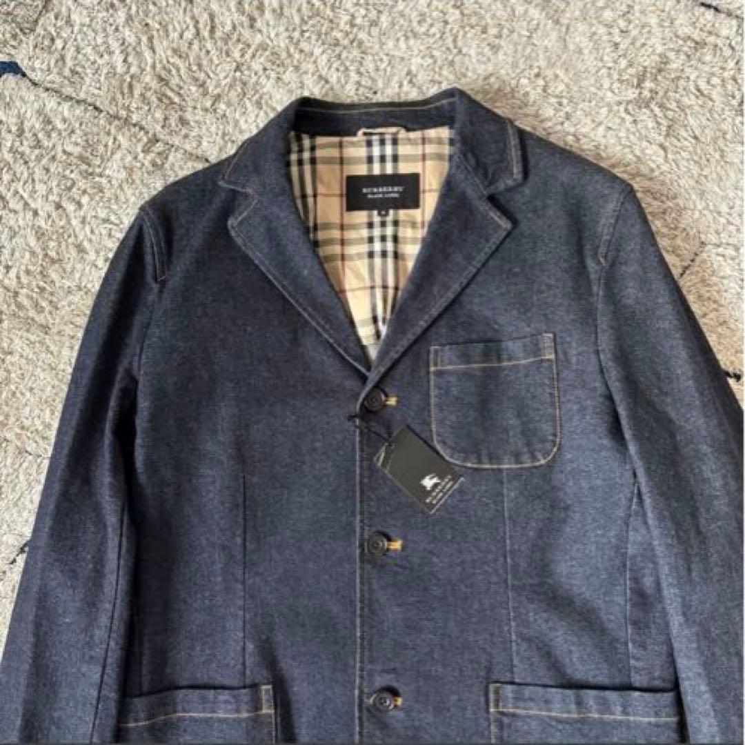 【タグ付き✨】希少！バーバリーブラックレーベル　デニムジャケット　カバーオール