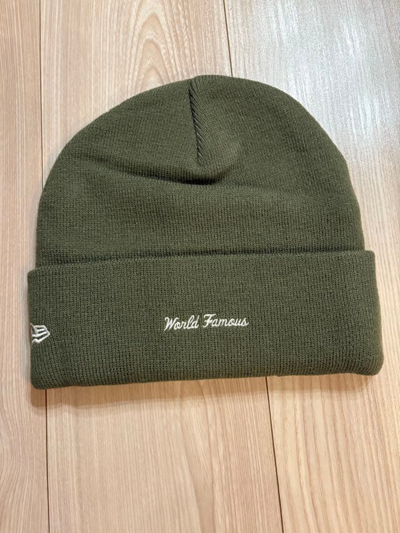 帽子 Supreme x New Era Box Logo Beanie Olive