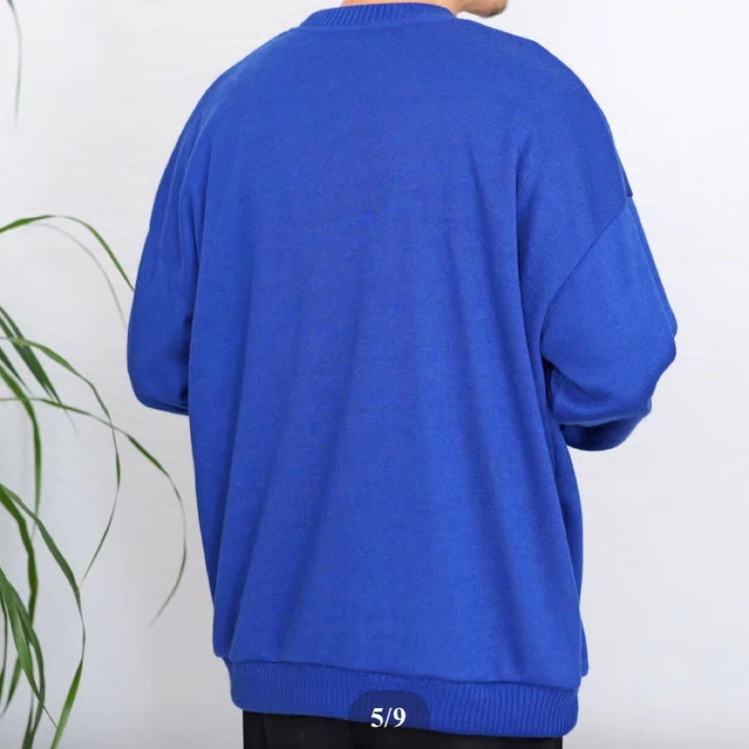 SO(大山シュン)  Blue \"Knit-sew\"