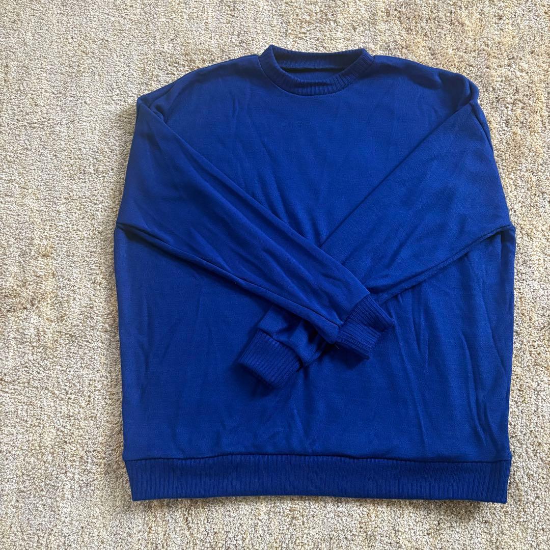 SO(大山シュン)  Blue \"Knit-sew\"