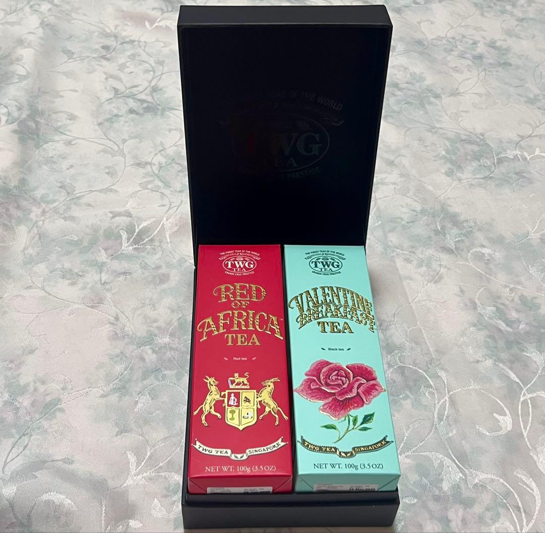 新品◎TWG紅茶BOX入り2缶セット