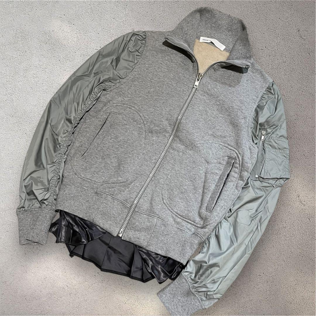 美品✨サカイラック　sacai　ma-1　異素材ドッキング　フライトジャケット