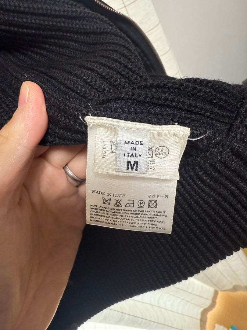 初期　マルジェラ　ドライバーズニットベスト