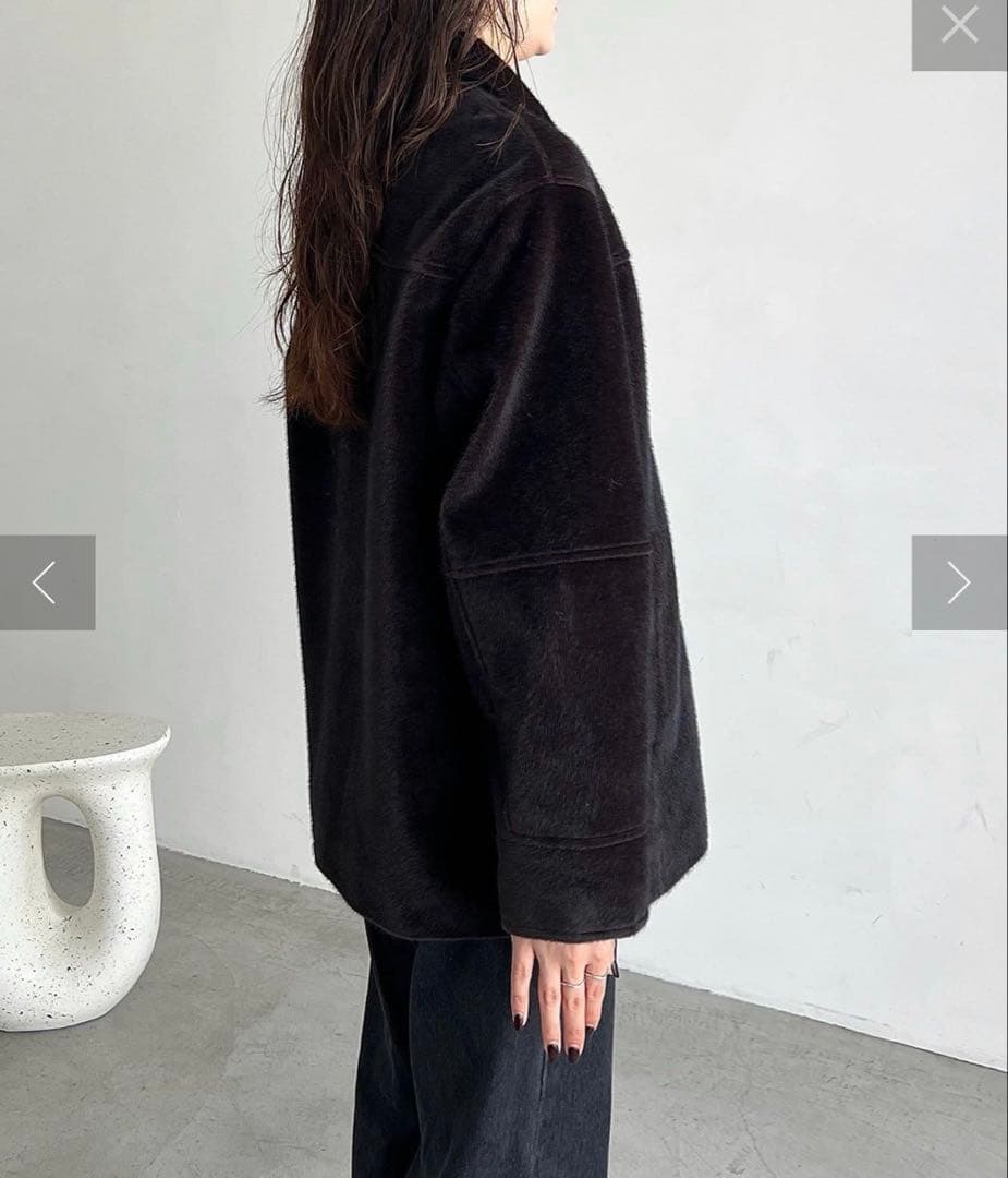 CAPRICIEUX LEMAGE ホースファーハーフコート