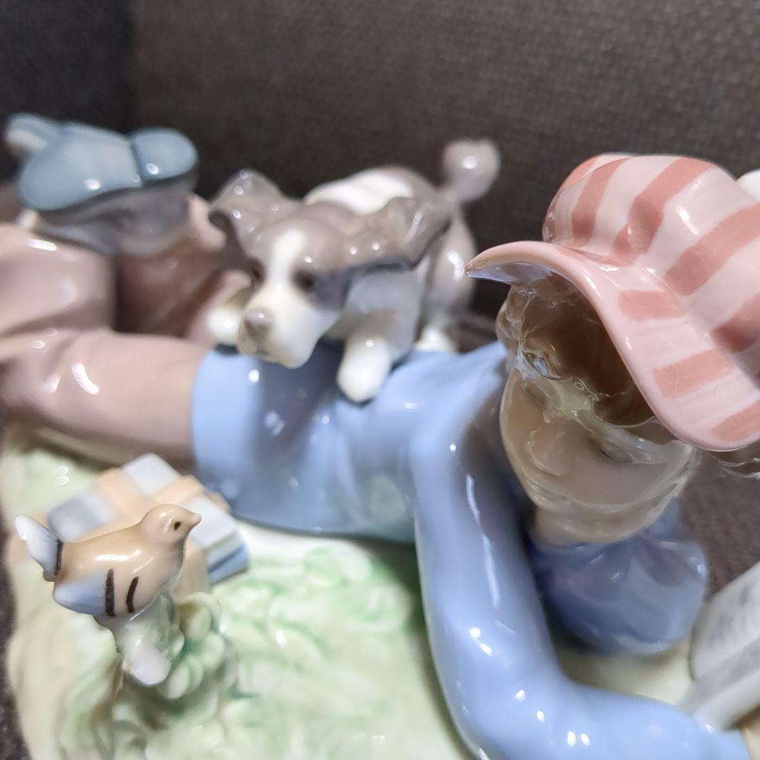 【絶版品】「LLADRO(リヤドロ) 5451 旅する少年」