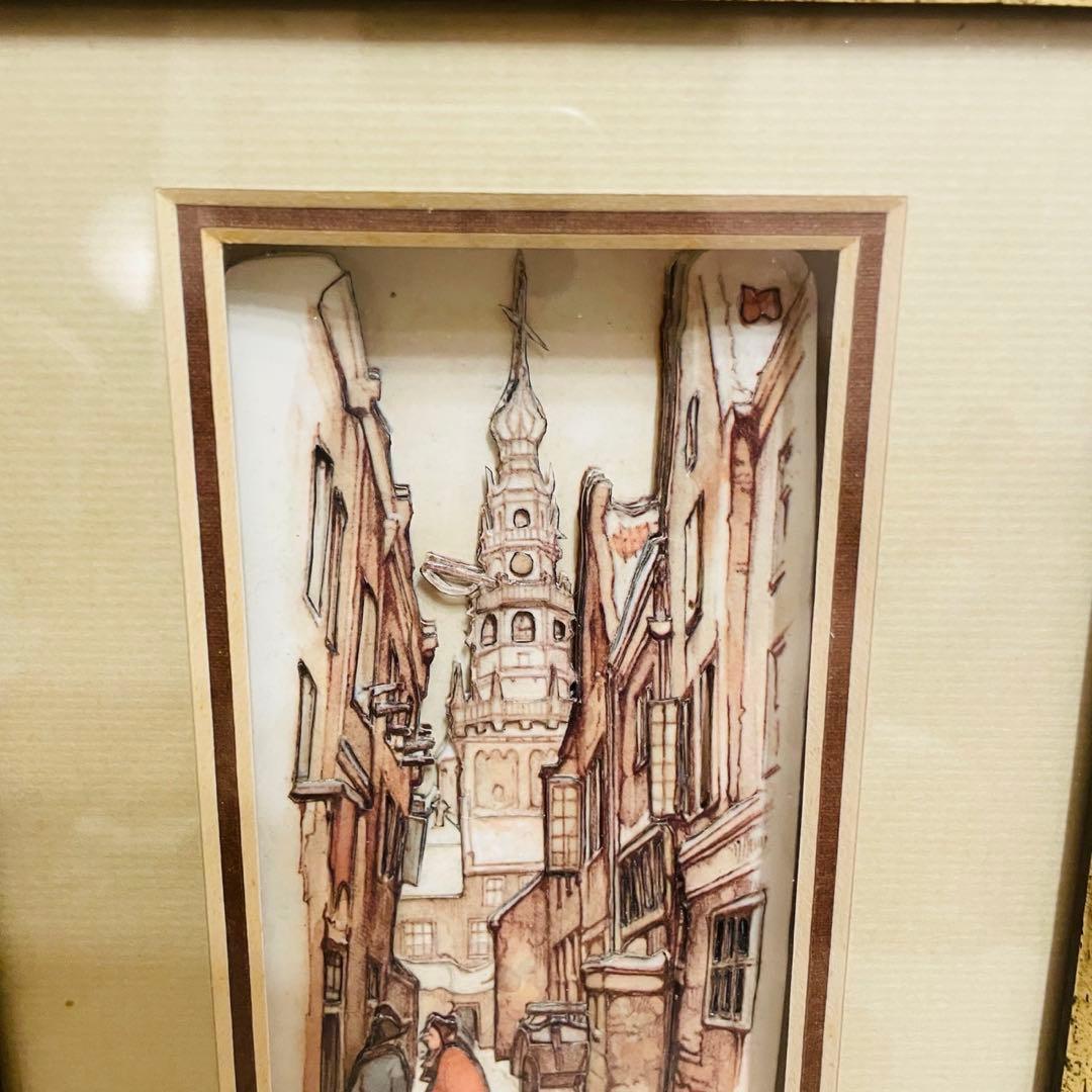 アンティーク シャドウボックス アントン ピック　８点セット