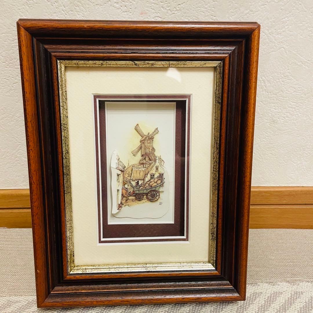 アンティーク シャドウボックス アントン ピック　８点セット