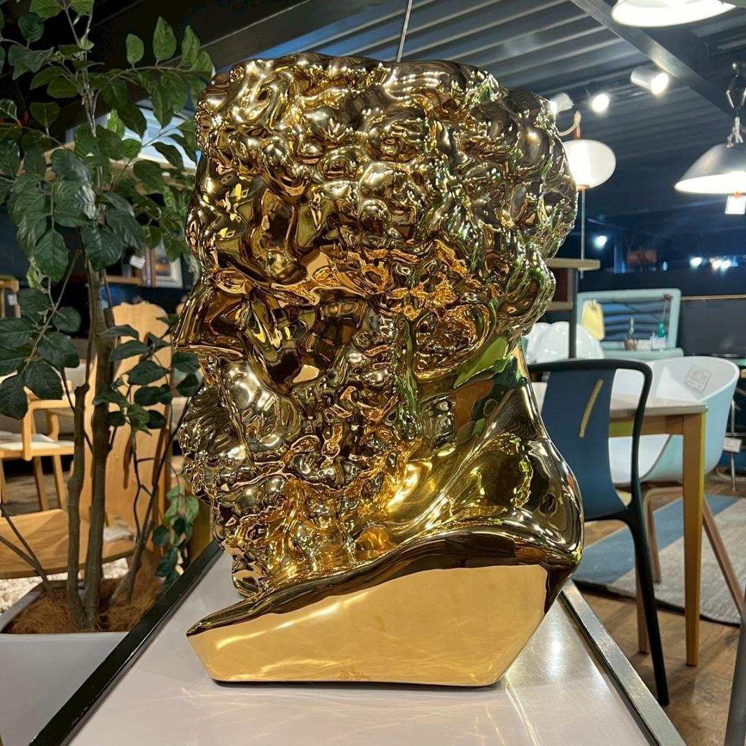 VGnewtrend バストエルコレ ヘラクレス テーブル ゴールド スツール