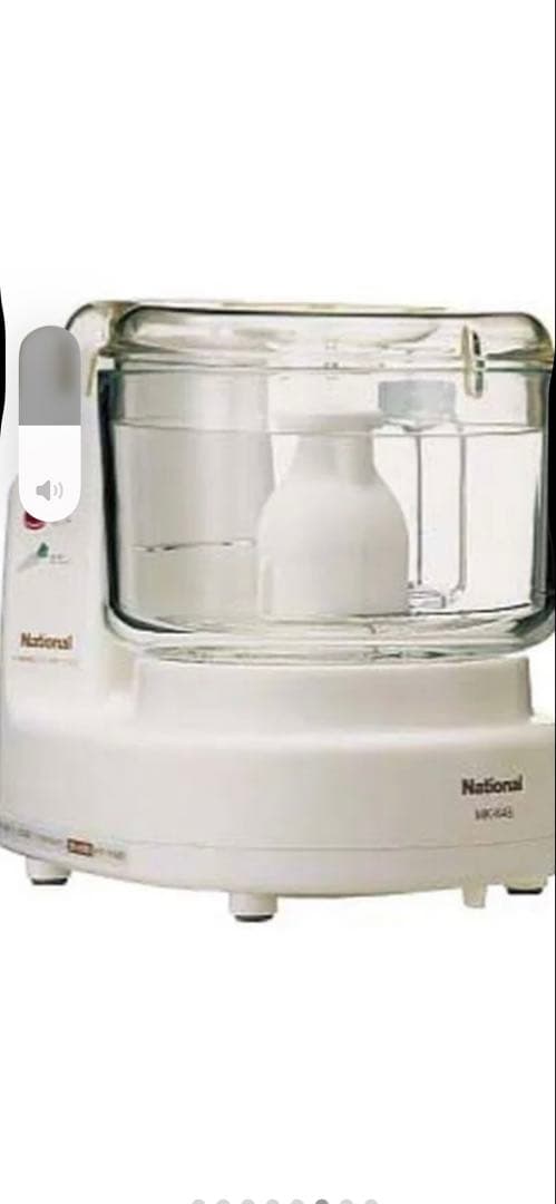 新品未開封品　Panasonic MK-K48P-W フードプロセッサー