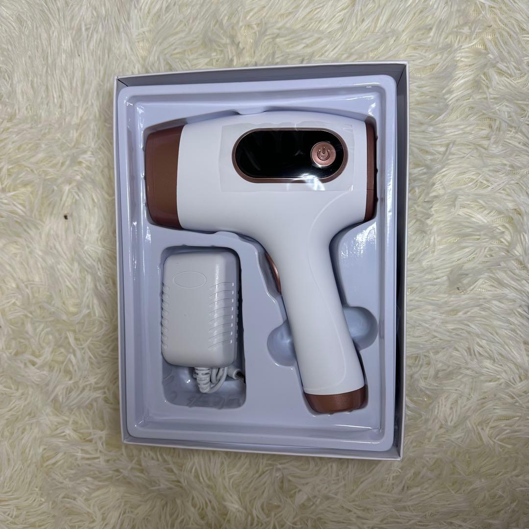 【新品未使用】HIPL光脱毛器 全身対応 99万発 5段階レベル おうち美容