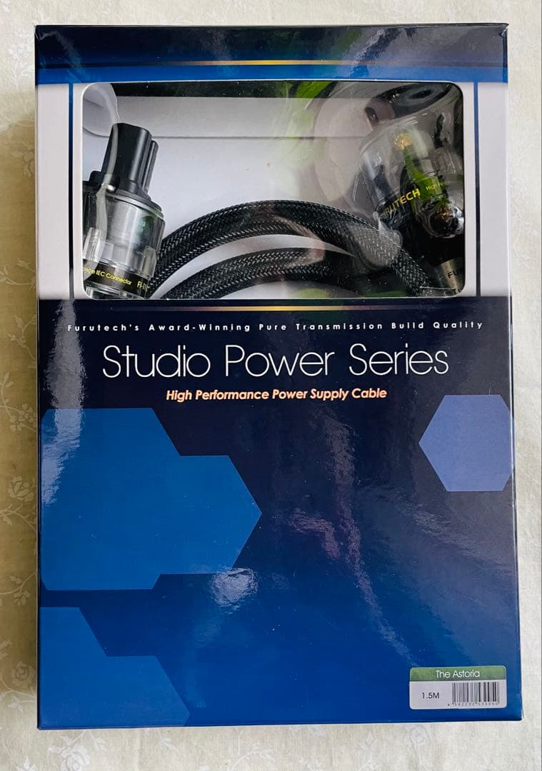 AykmFURUTECH Astoria箱付き 電源ケーブル