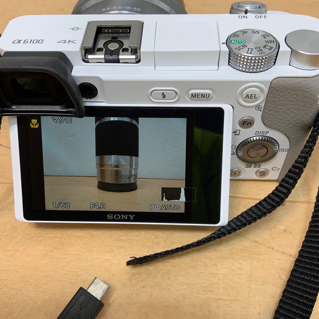 七*瀬様 ソニー　レンズ交換式デジタルカメラ　α6100 レンズセット