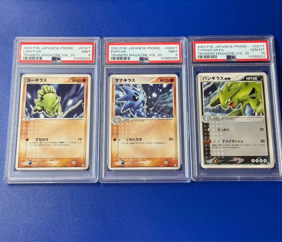 psa10 バンギラスex プロモ トレーナーズマガジン