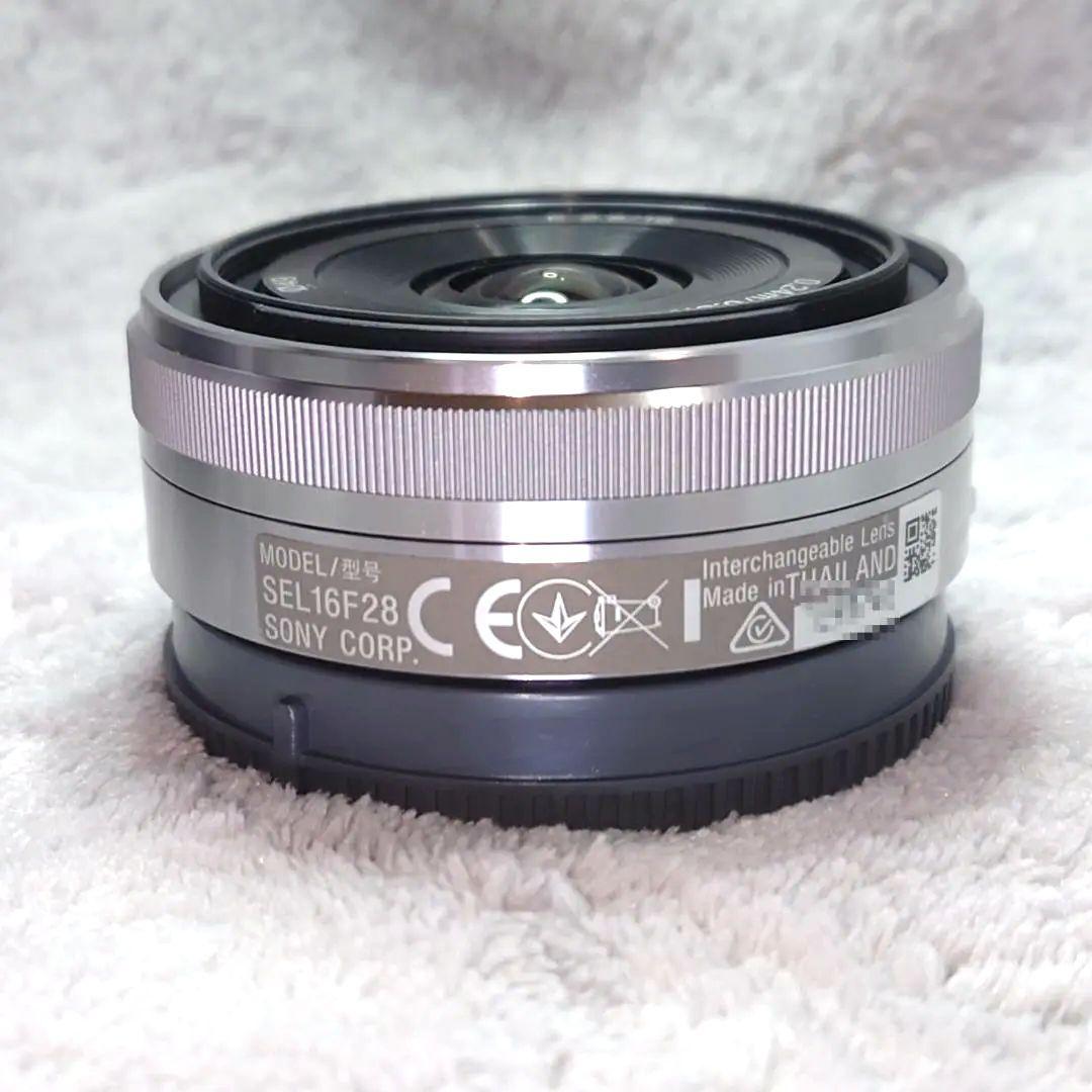 ♥SONY パンケーキレンズSEL16F28とワイドコンバーターVCL-ECU2