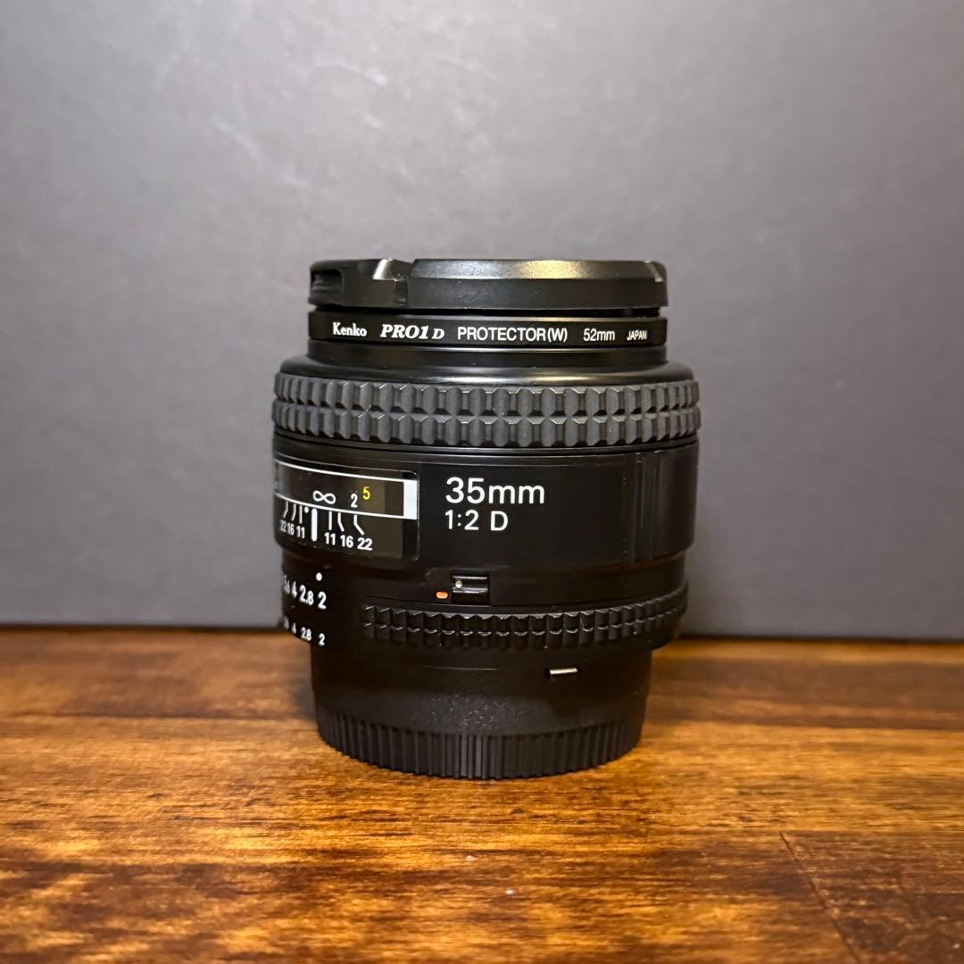 ニコン F80D + NIKKOR 35mm f2D + 28mm f2.8D