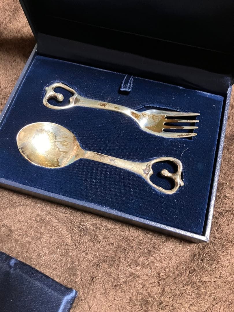 Tiffany & Co エルサ・ペレッティ アップルベビースプーン フォーク