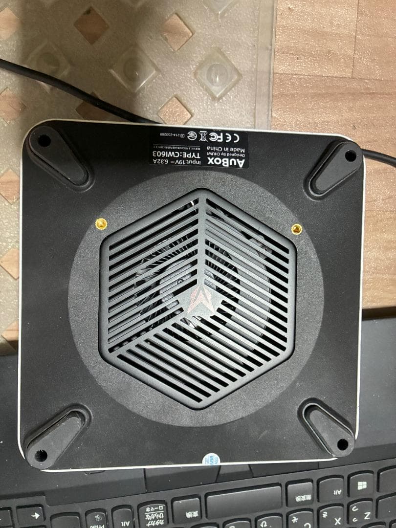 透けちゃん【ミニPC】AuBox Ryzen 7 8745HS 32GB