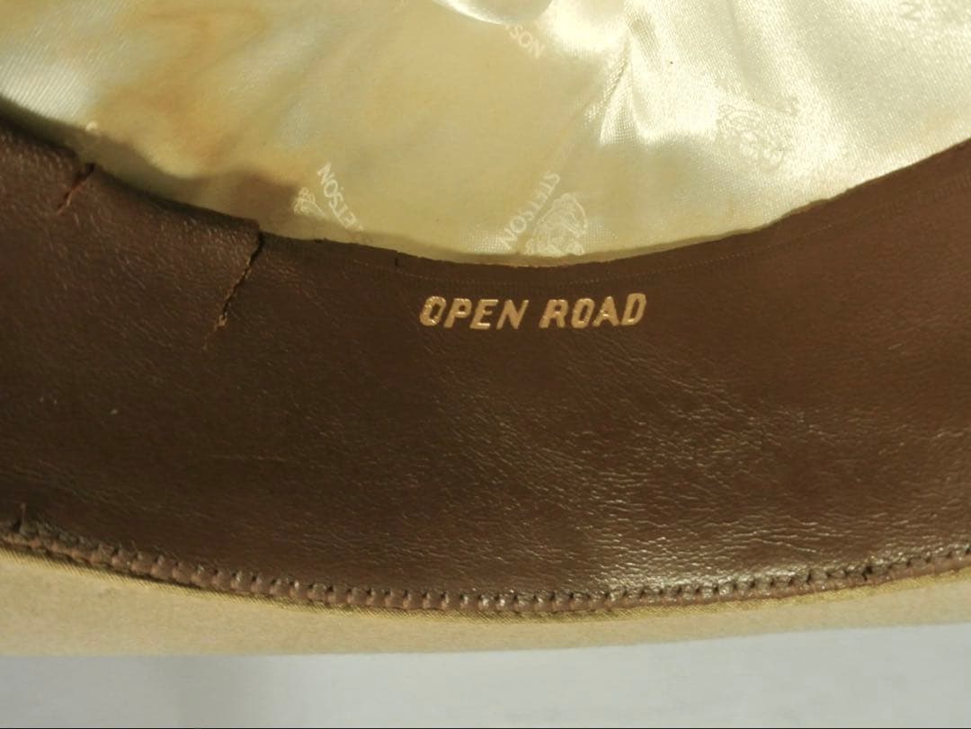 帽子 50s VINTAGE STETSON OPEN ROAD 7 56cm