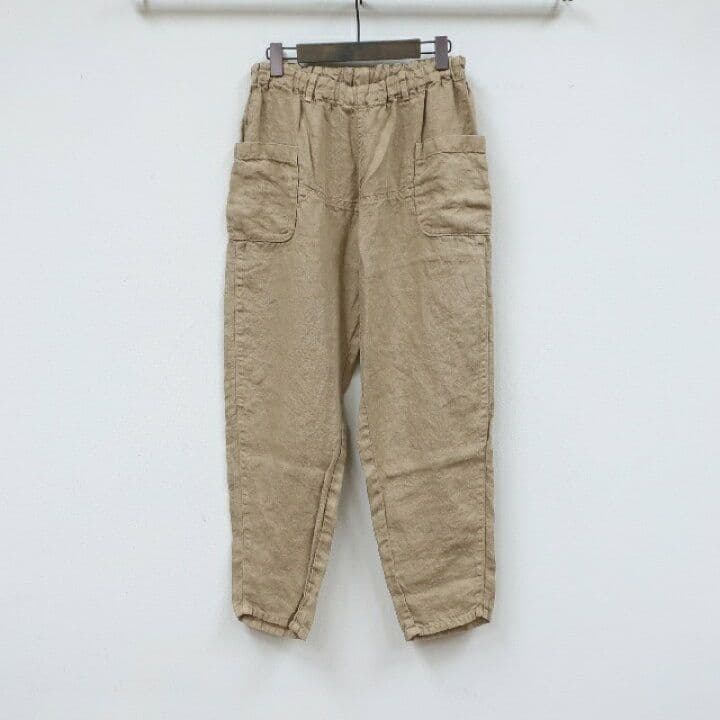 tumugu ソリトリネンイージーパンツ