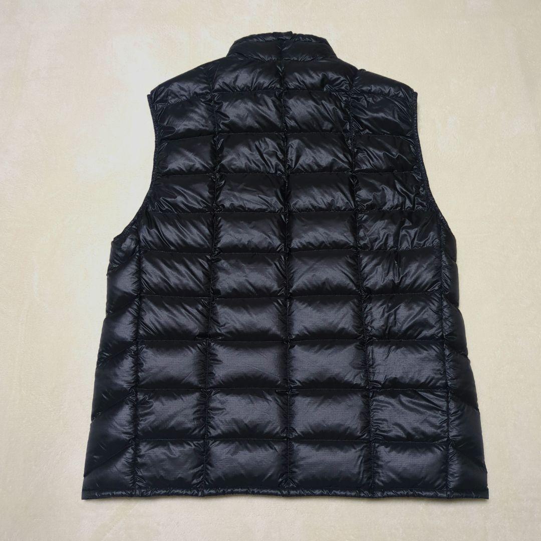モンベル【良品】廃盤 スペリオダウン ベスト L 黒　軽量 800FP メンズ