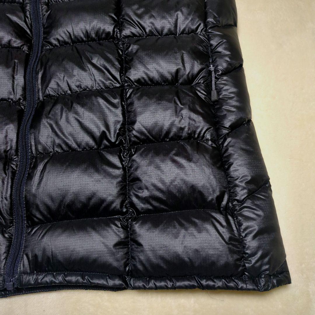 モンベル【良品】廃盤 スペリオダウン ベスト L 黒　軽量 800FP メンズ