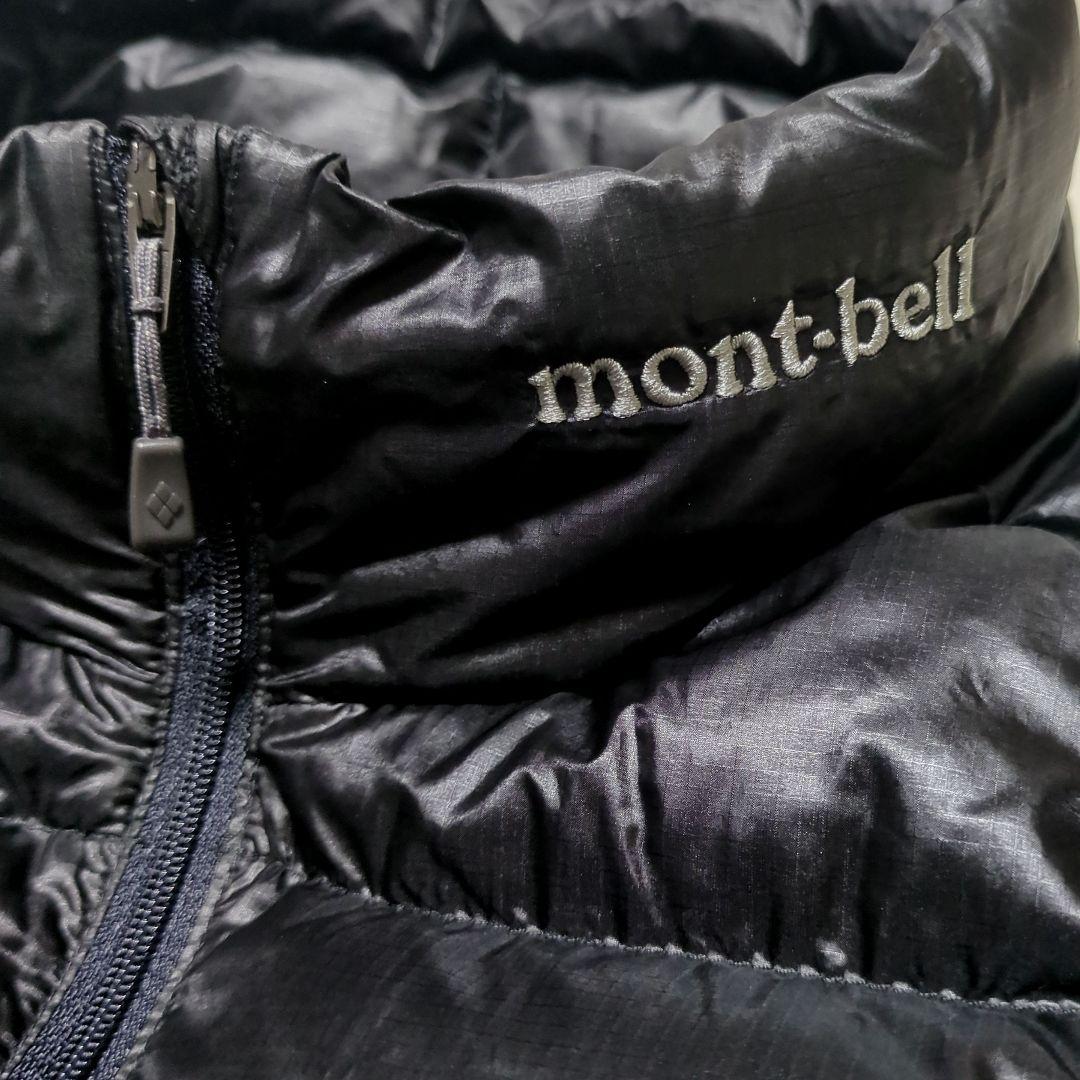 モンベル【良品】廃盤 スペリオダウン ベスト L 黒　軽量 800FP メンズ