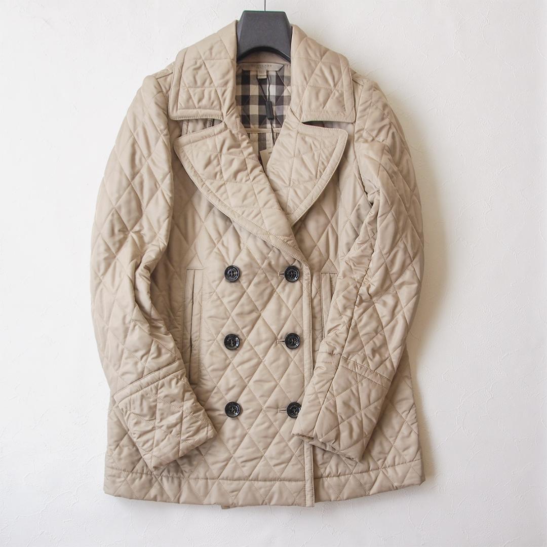 ★新品★Burberry（バーバリー）キルティング ダブル ジャケット コート
