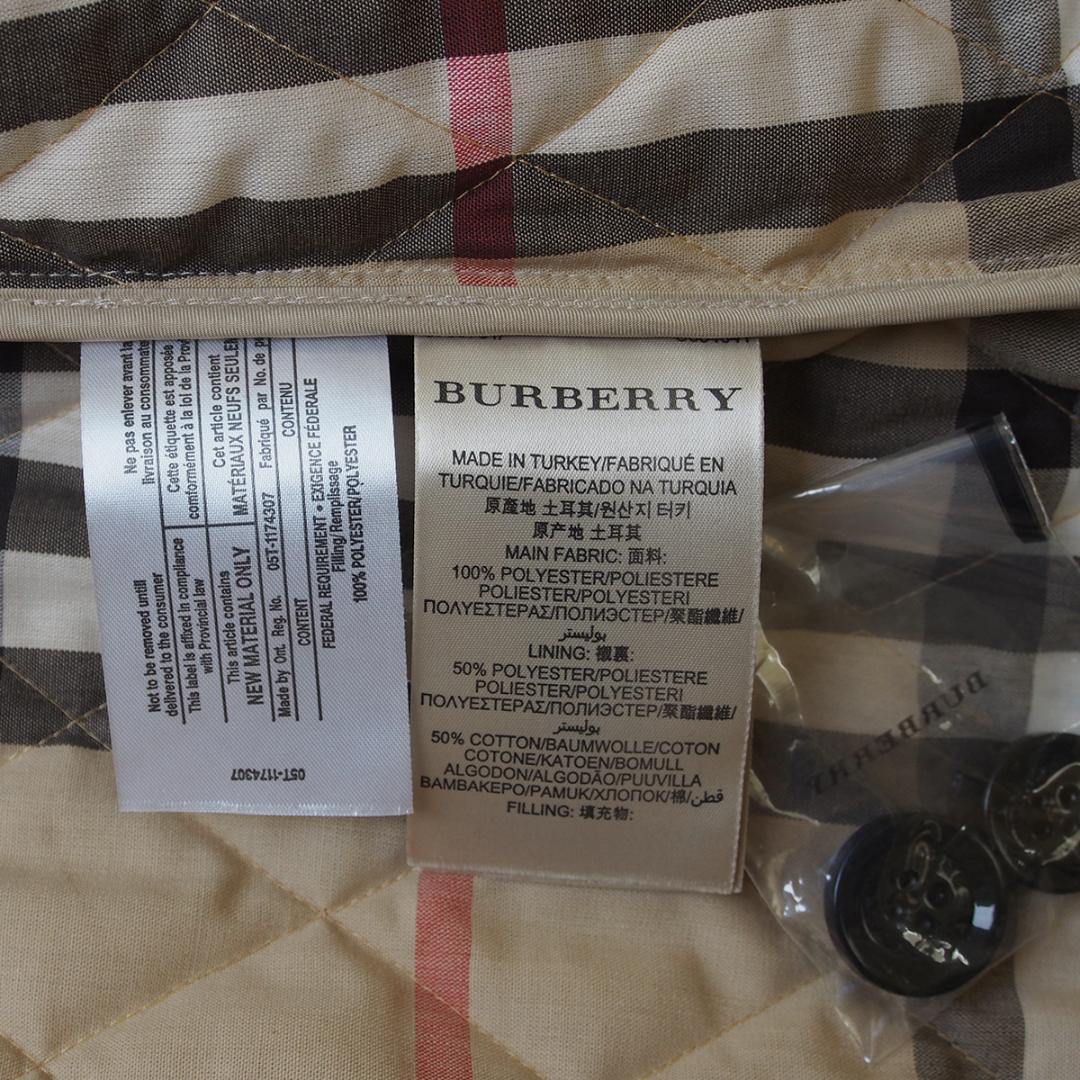 ★新品★Burberry（バーバリー）キルティング ダブル ジャケット コート