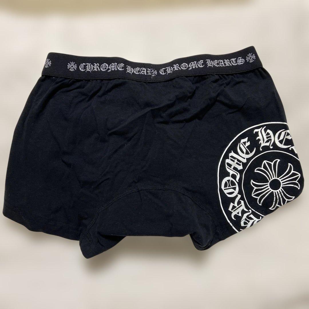 レア 未使用CHROME HEARTS ブラック ボクサーパンツ