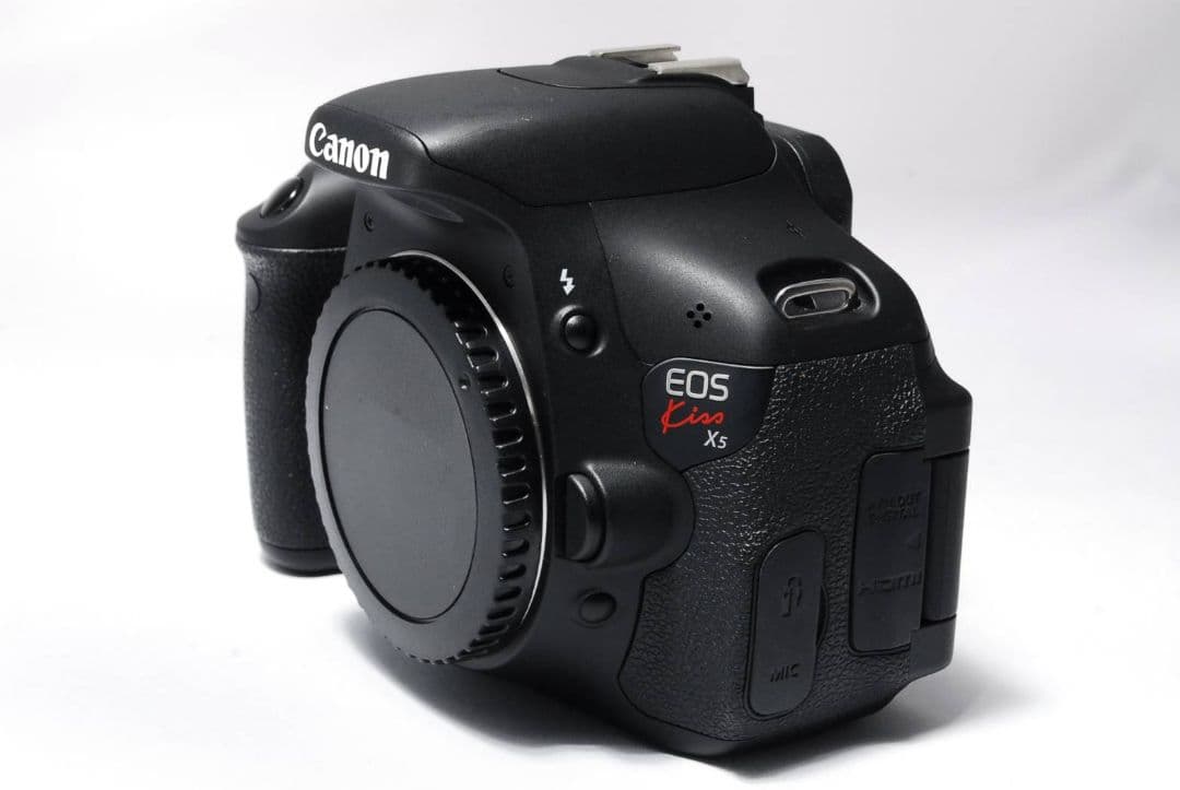 ボディ、超望遠レンズ　2点のみ　Canon Kiss X5