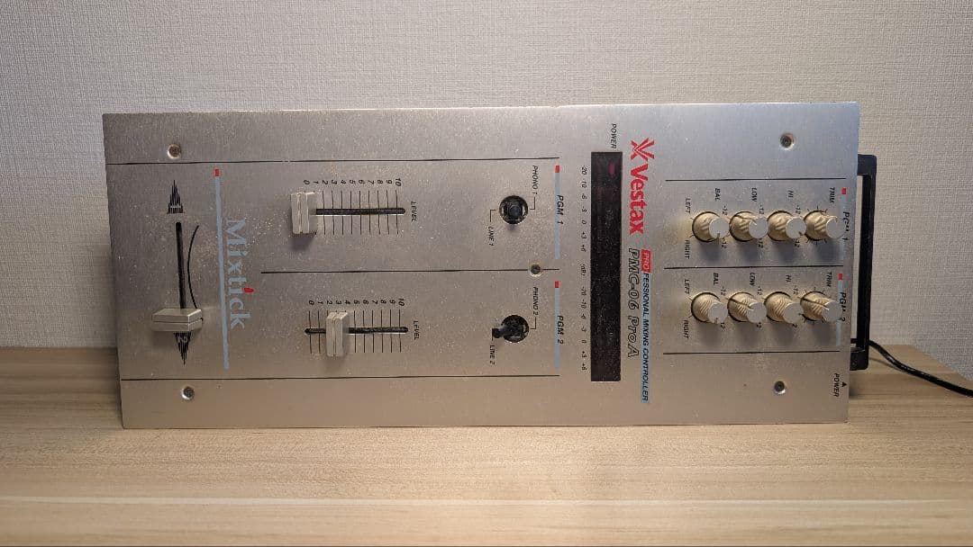 J*a様 Vestax PMC-06 ProA DJミキサー ジャンク