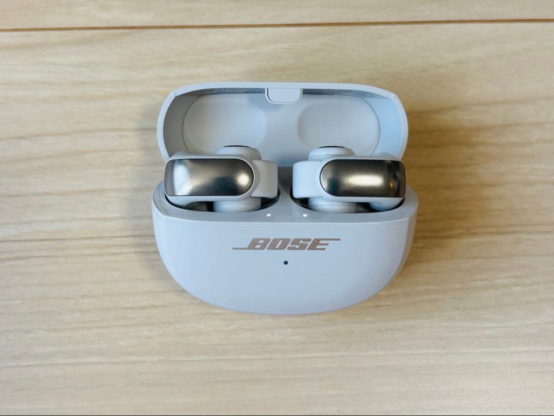 【美品】Bose Ultra Open Earbuds ホワイトスモーク